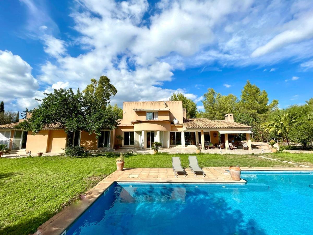 Confortable Chalet Con Piscina Bunyola  Exterior foto
