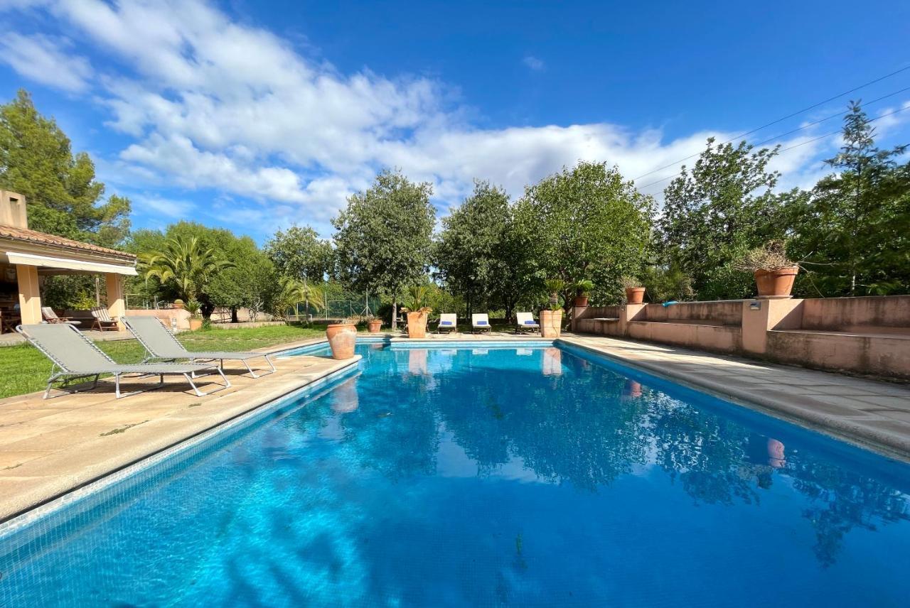 Confortable Chalet Con Piscina Bunyola  Exterior foto