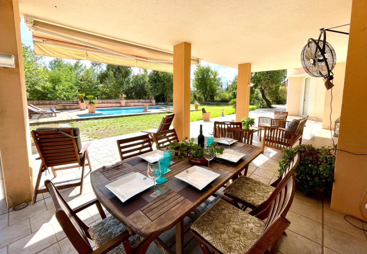 Confortable Chalet Con Piscina Bunyola  Exterior foto