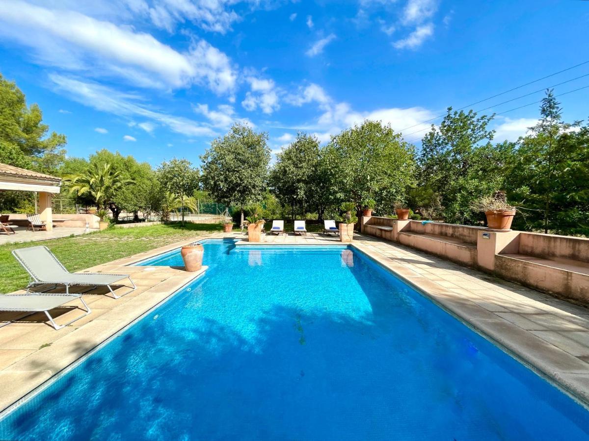 Confortable Chalet Con Piscina Bunyola  Exterior foto